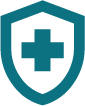 shield healthcare cross icon
